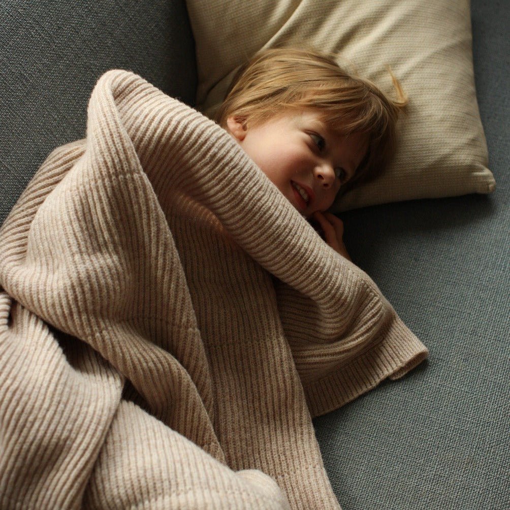 Ledikant deken gaston soft beige - Charly's