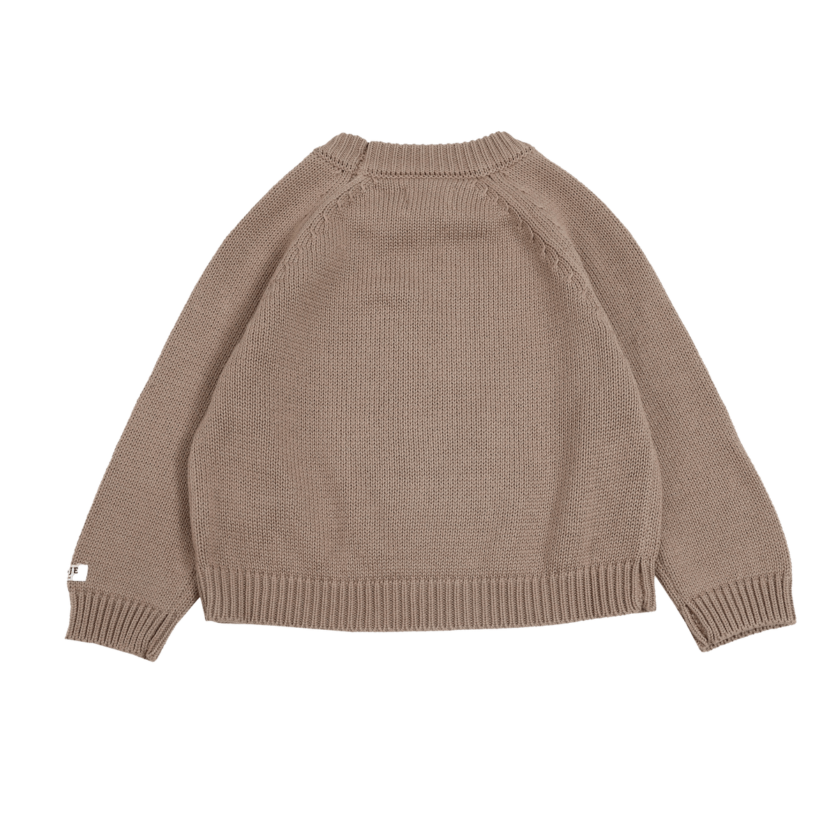 Loeke sweater bear taupe - Charly's