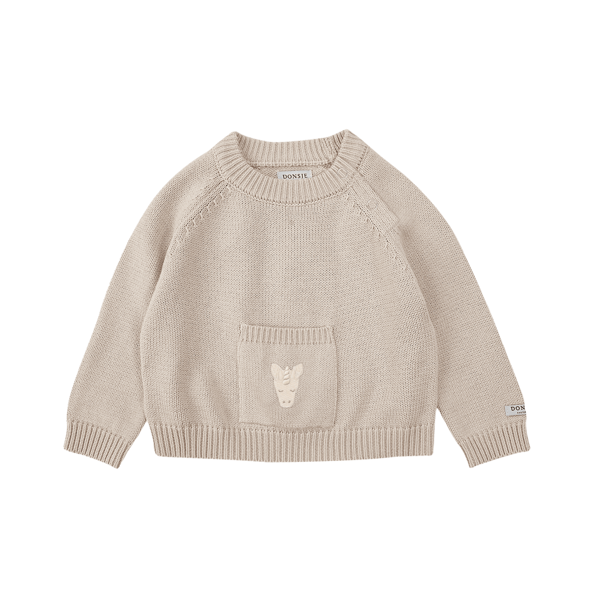 Loeke sweater unicorn sand - Charly's