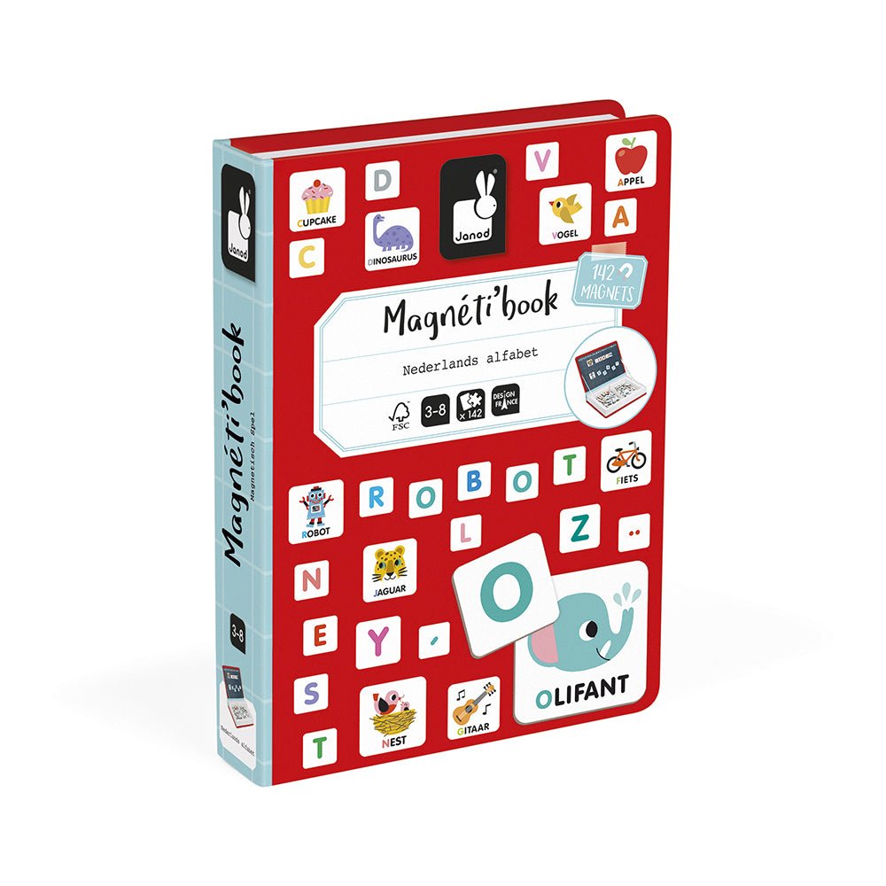 Magneetboek alfabet nederlands - Charly's