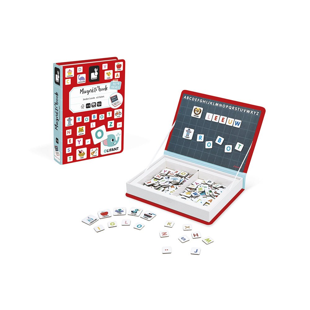 Magneetboek alfabet nederlands - Charly's