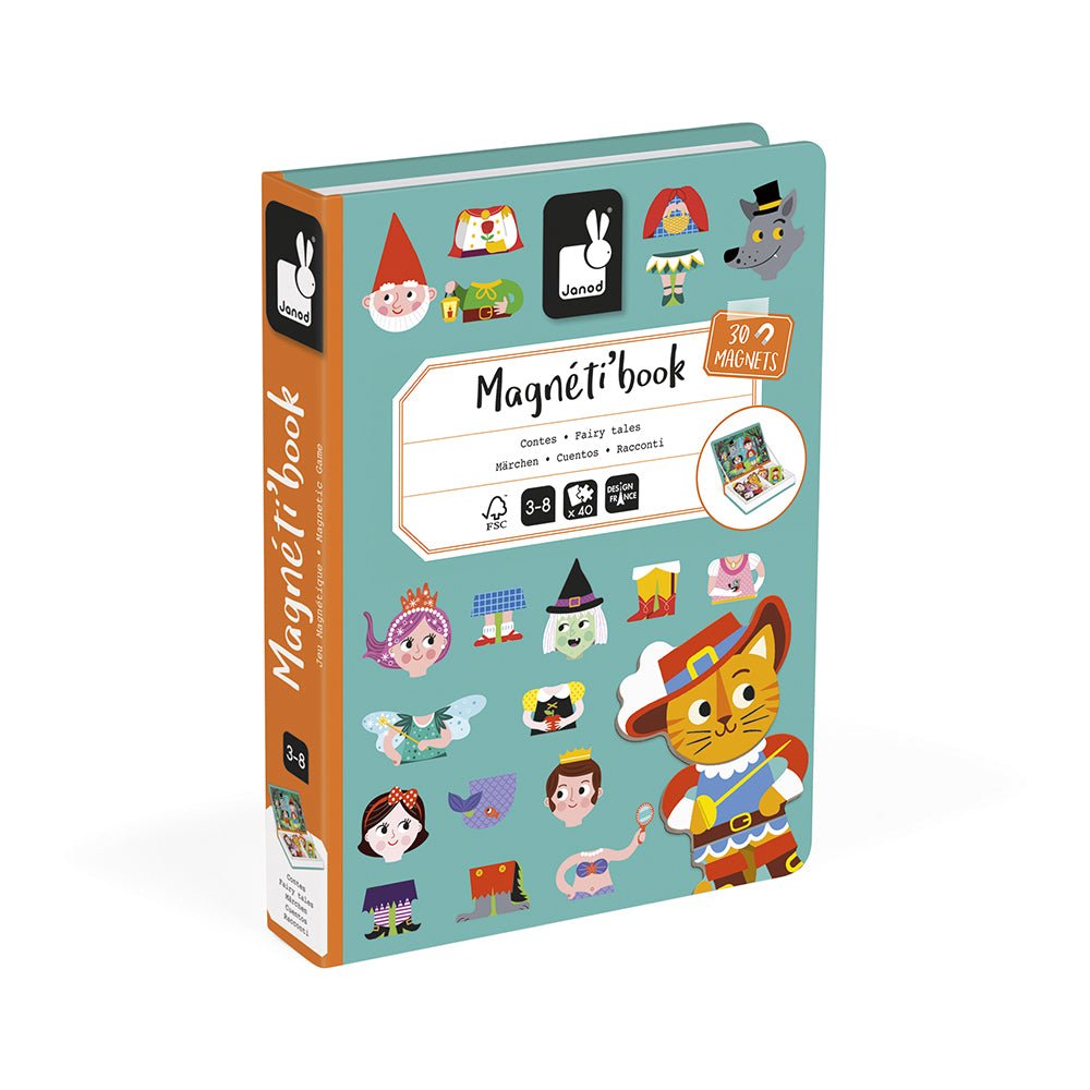 Magneetboek sprookjes 30 st - Charly's