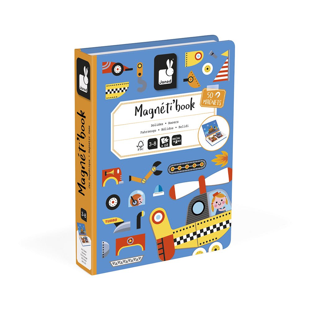 Magneetboek voertuigen 50st - Charly's