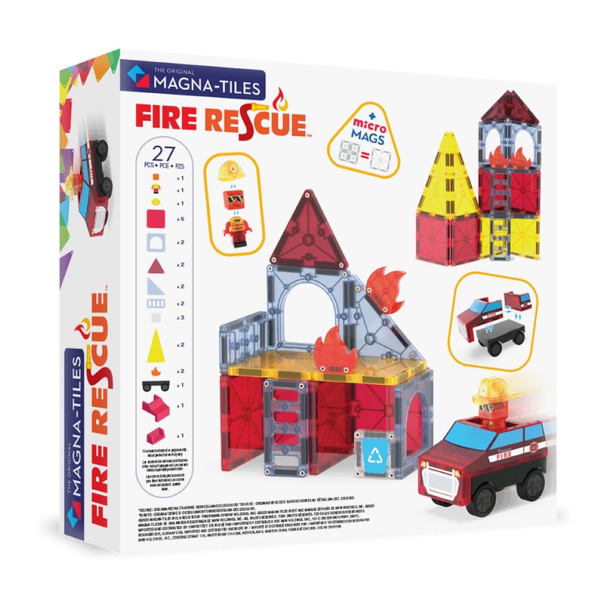 Magnetische tegels fire - station 27st. - Charly's