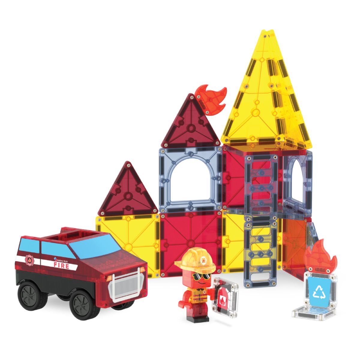 Magnetische tegels fire - station 27st. - Charly's