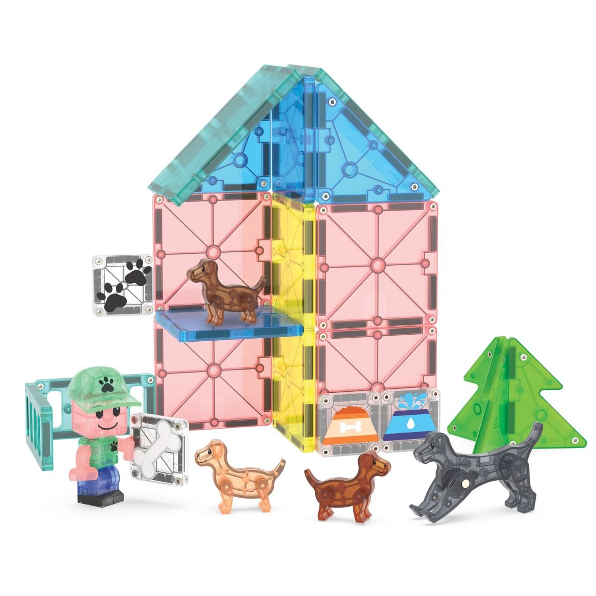 Magnetische tegels puppy park 27st. - Charly's