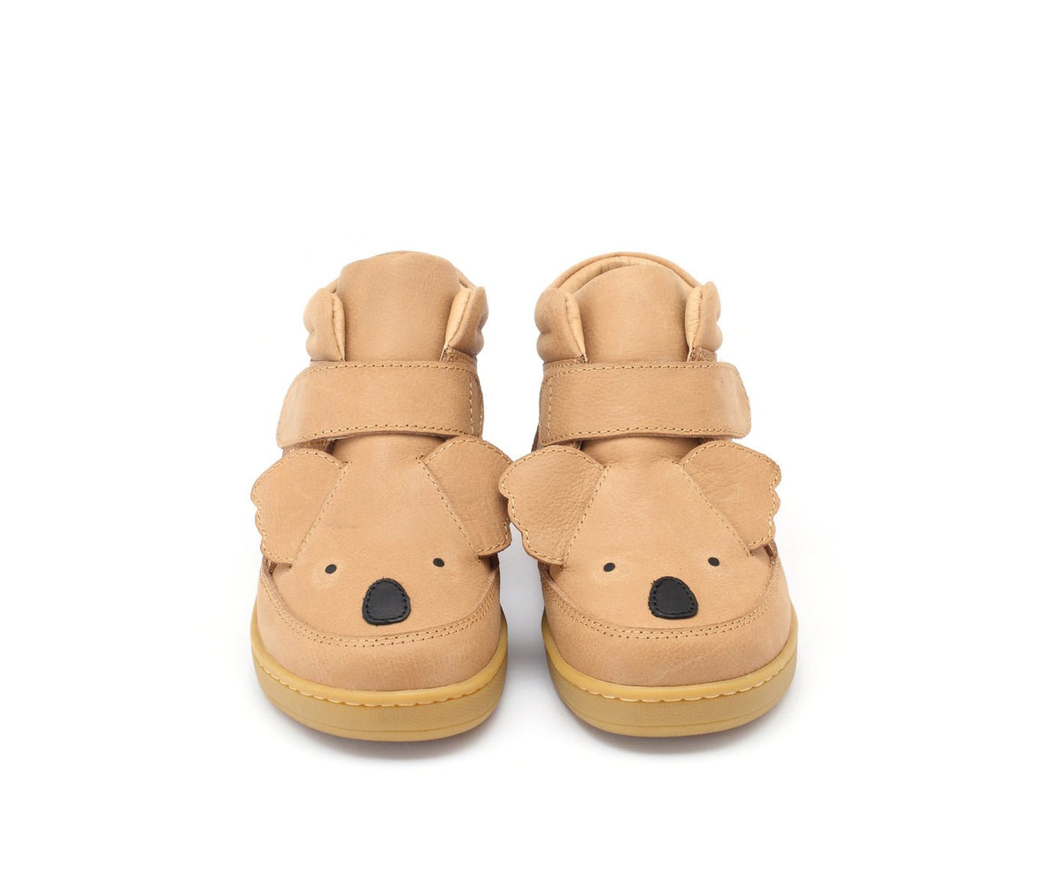 Mika sneakers koala truffle leather - Charly's