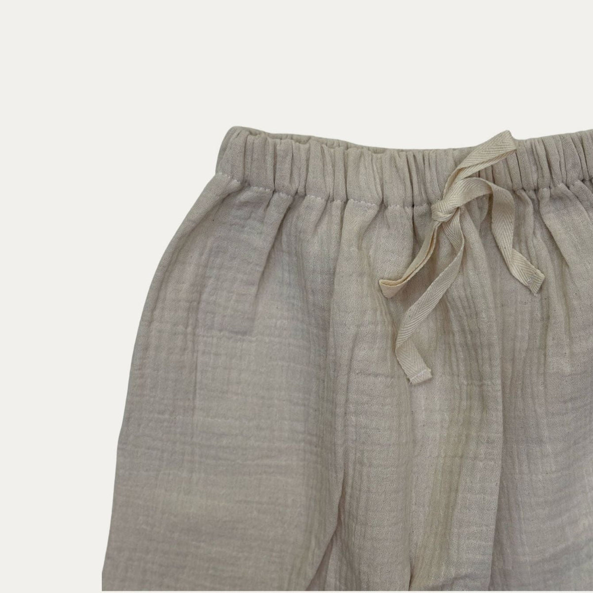 Muslin jogger naturel - Charly's