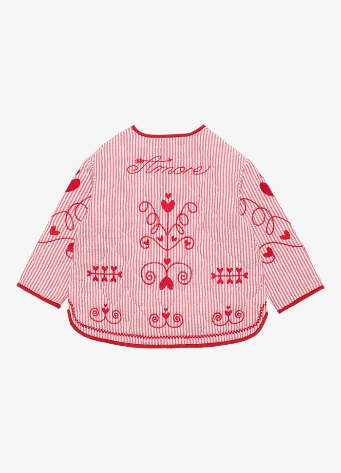 Penny MINI Jacket Red Stripes - Charly's