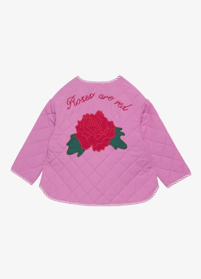 PRE - ORDER Penny mini jacket quilted cyclamen - Charly's