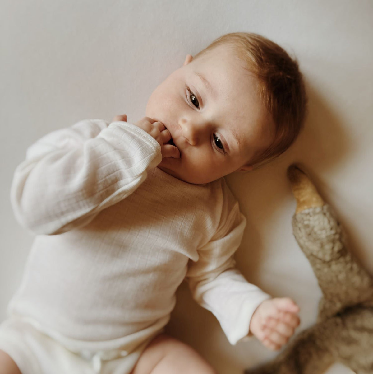 Romper 100% wol naturel - Charly's