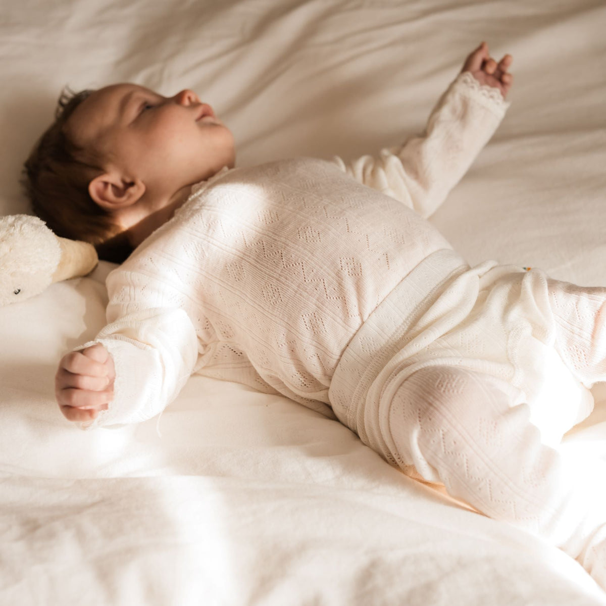 Romper naturel pointelle - Charly's