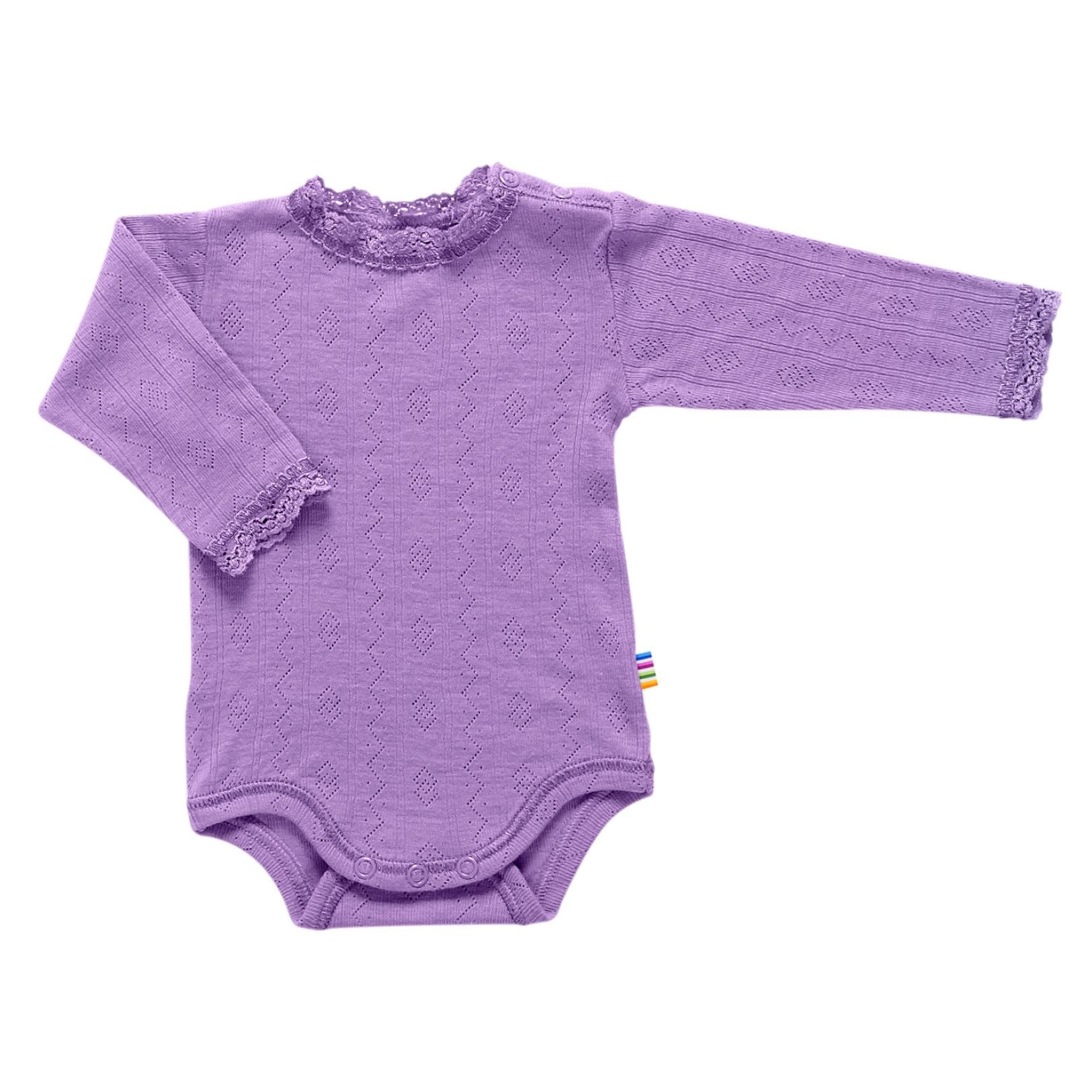 Romper paars pointelle - Charly's