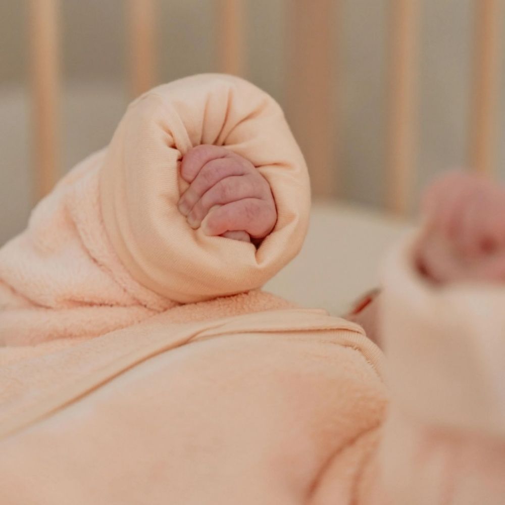 Slaapzak Winter 0 - 6M Teddy Peach - Charly's