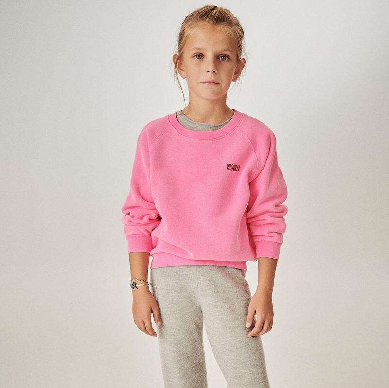 Trui rose fluo - Charly's