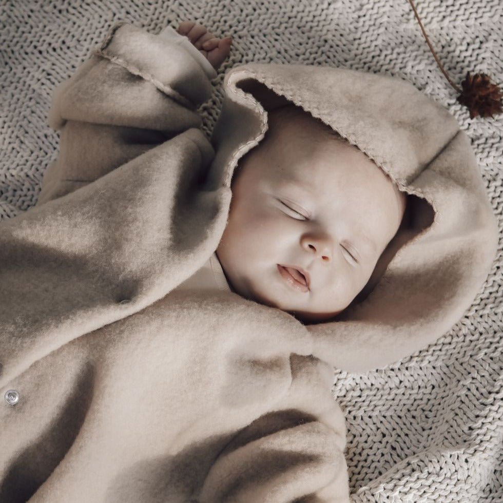 Vestje newborn merinowol - Charly's
