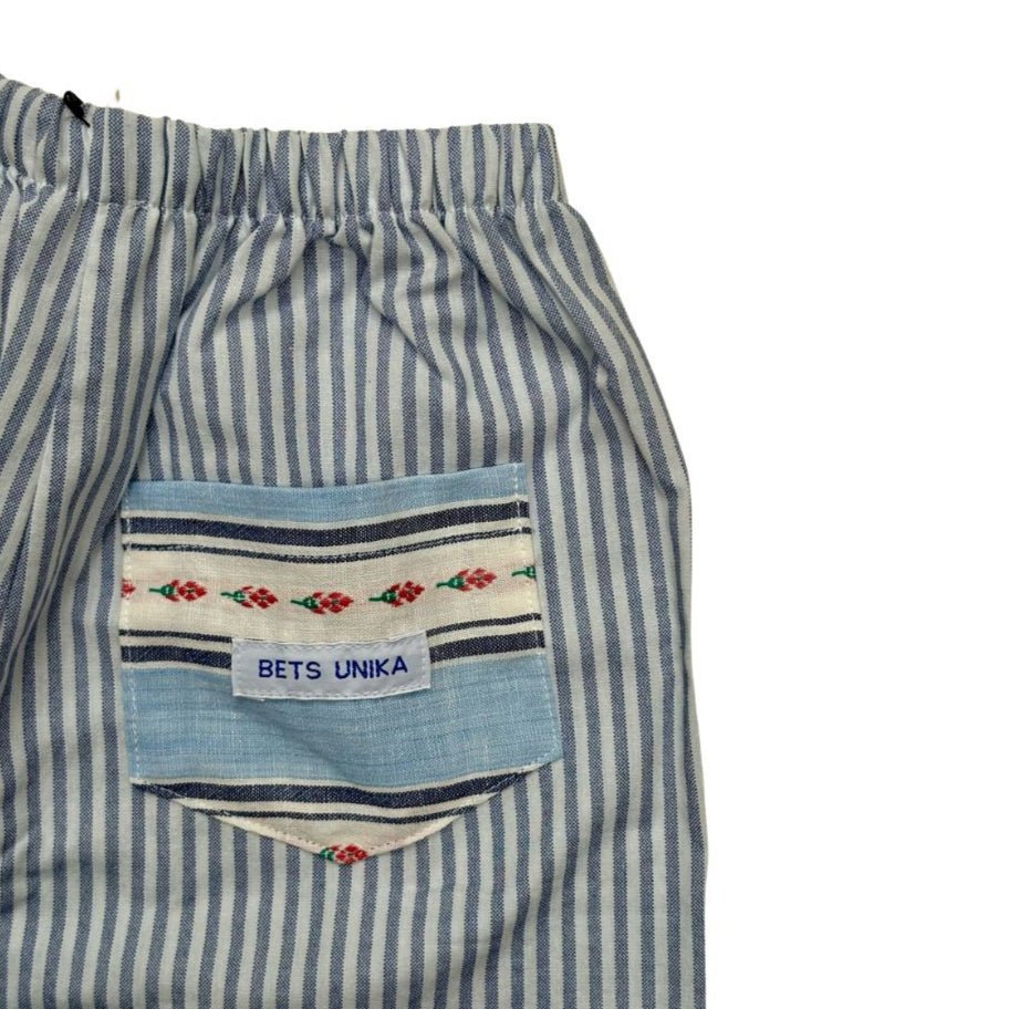 Vintage textiel broek stripe - Charly's