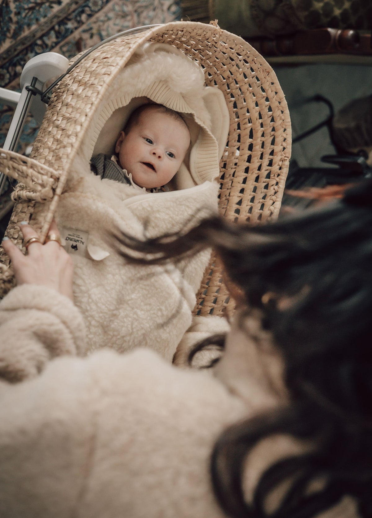Wikkeldeken wol maxi cosi - Charly's