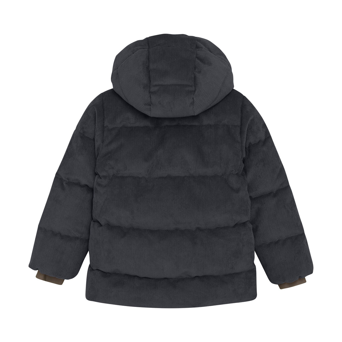 Winterjas ebony grijs corduroy enfant - Charly's