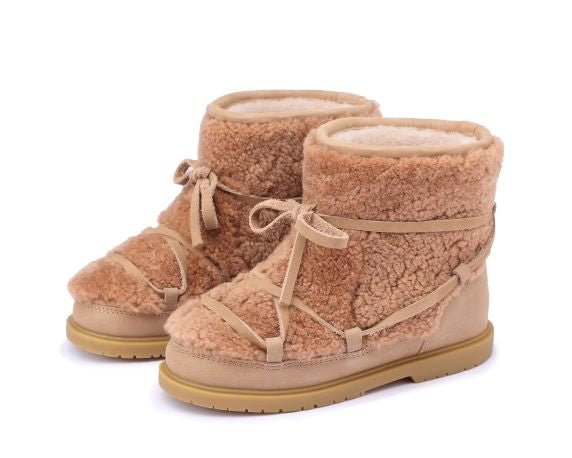 Boots curly inuka beige - Charly's