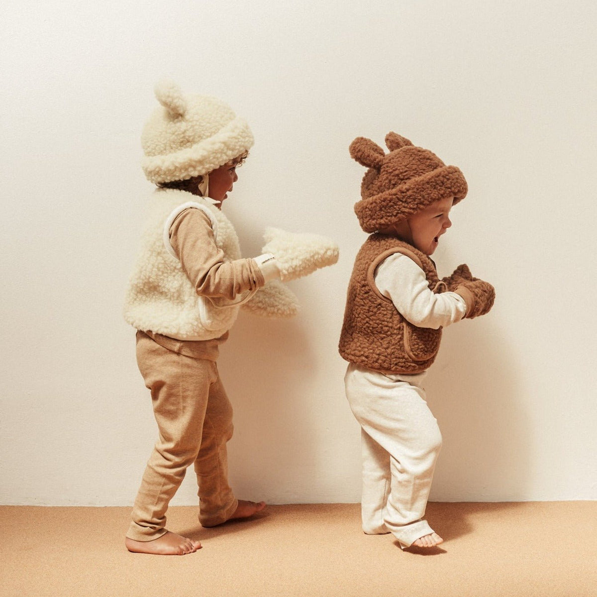 Merino mittens milk - Charly's