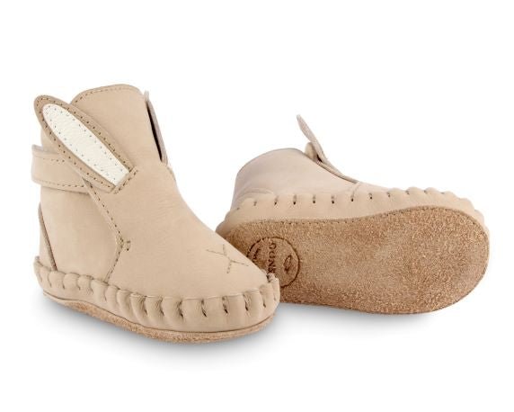Slofjes taupe nubuck kapi - Charly's
