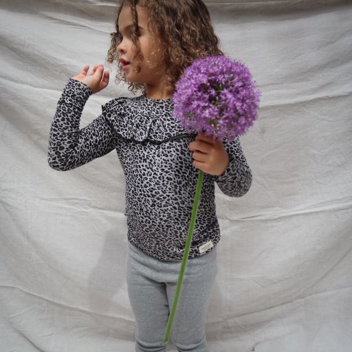 Top leopard grey - Charly's