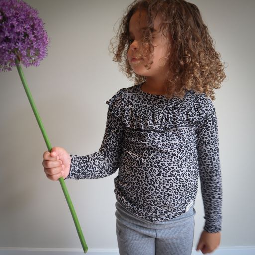 Top leopard grey - Charly's